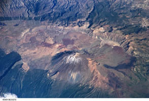 NASA Aerialview of sumit area of Teide / NASA